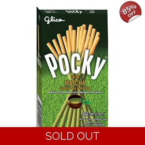 Pocky Sticks Matcha Green Tea Flavour - 40g Box